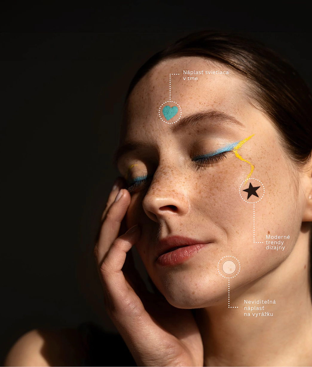 neviditeľné náplasti ERNE proti akné hit v skincare roku 2026 ERNE Náplasti na vyrážky a akné invisible 24 ks – tajná zbraň krásnej pleti