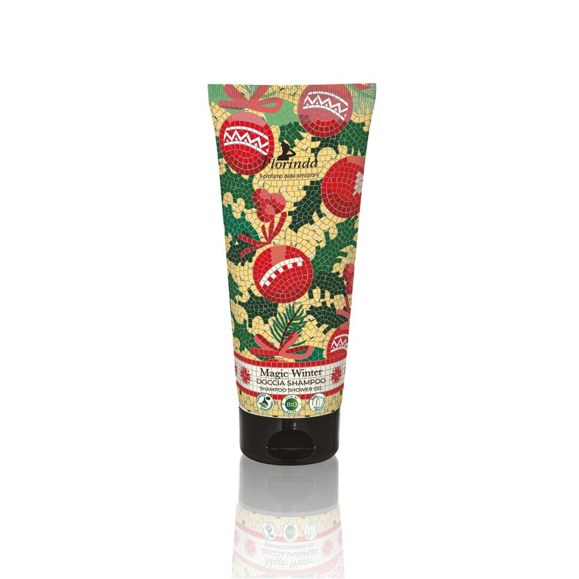 Sprchový šampón Florinda Mosaico Magic Winter 200 ml Čarovné Vianoce