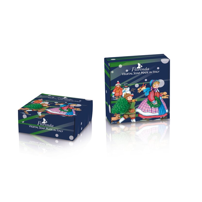 Vianočné mydlo okrúhle Vianočné prázdniny 100 g