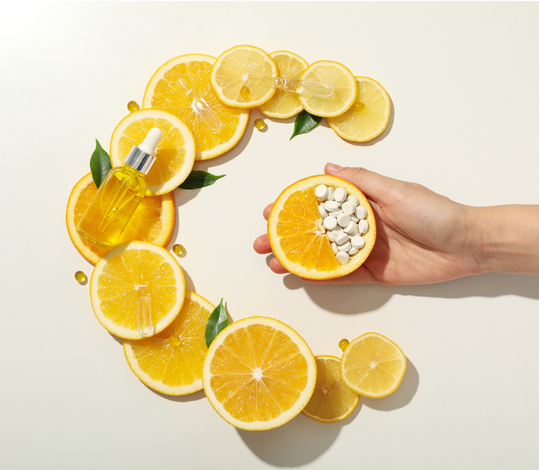 Vitamín C v kozmetike: Tajomstvo žiarivej pleti, zdravých vlasov a dokonalej starostlivosti o telo