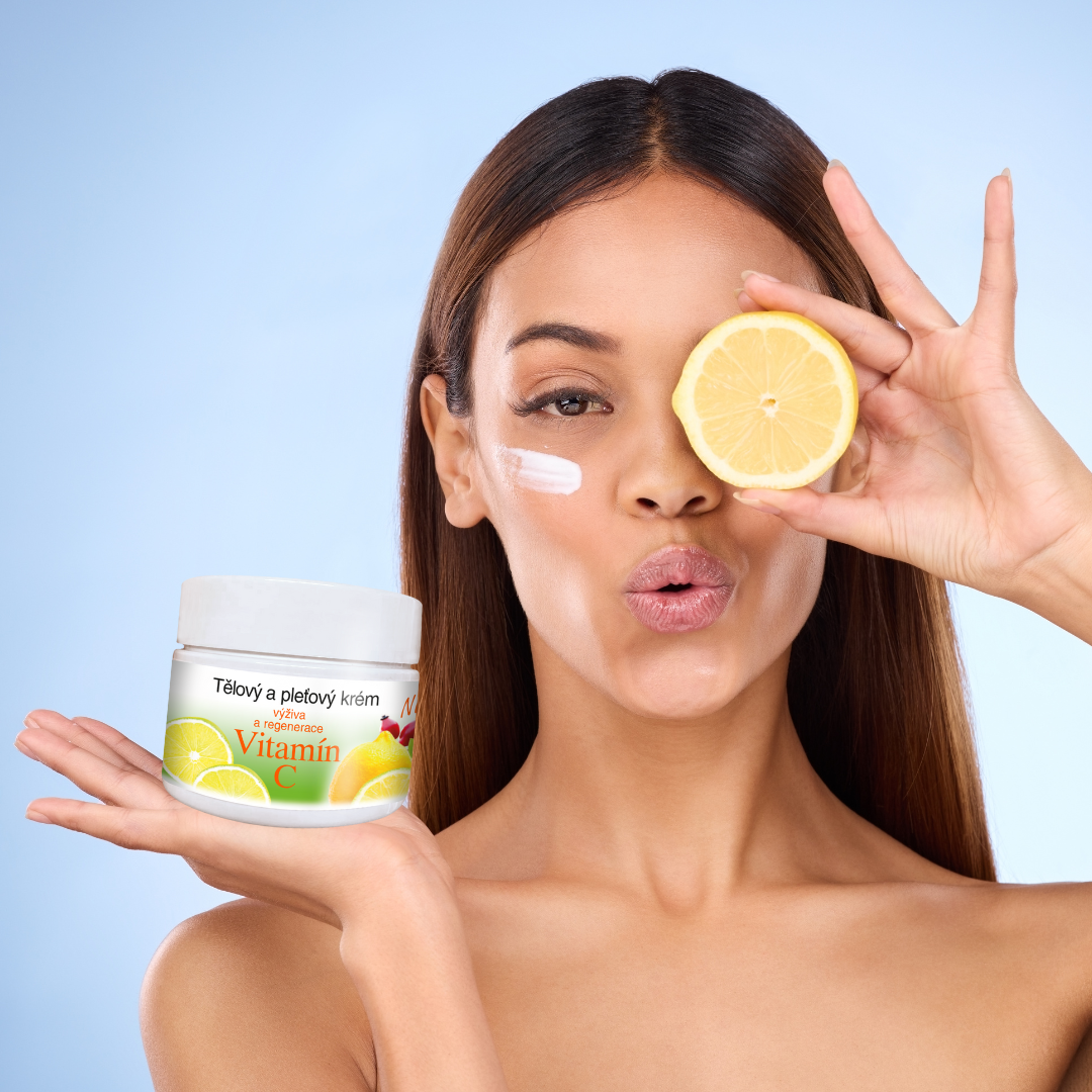 Vitamín C v kozmetike: Tajomstvo žiarivej pleti, zdravých vlasov a dokonalej starostlivosti o telo
