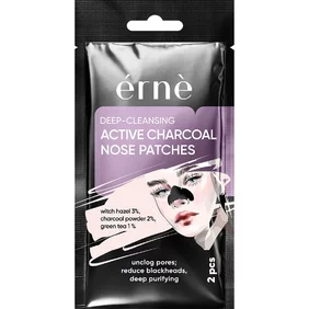 X ERNE Náplasť NA NOS hĺbkovo čistiaca s aktívnym uhlím NOSE PATCHES 2ks/1bal