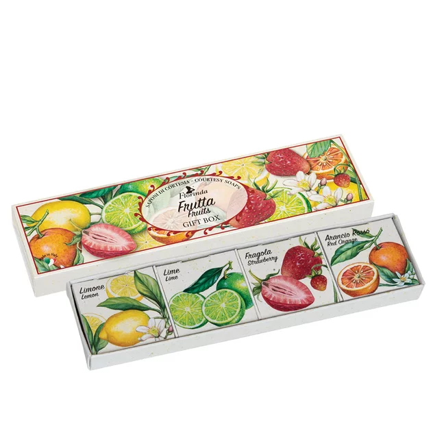 X Mydlová kazeta Florinda - 4 x 25 g Frutta